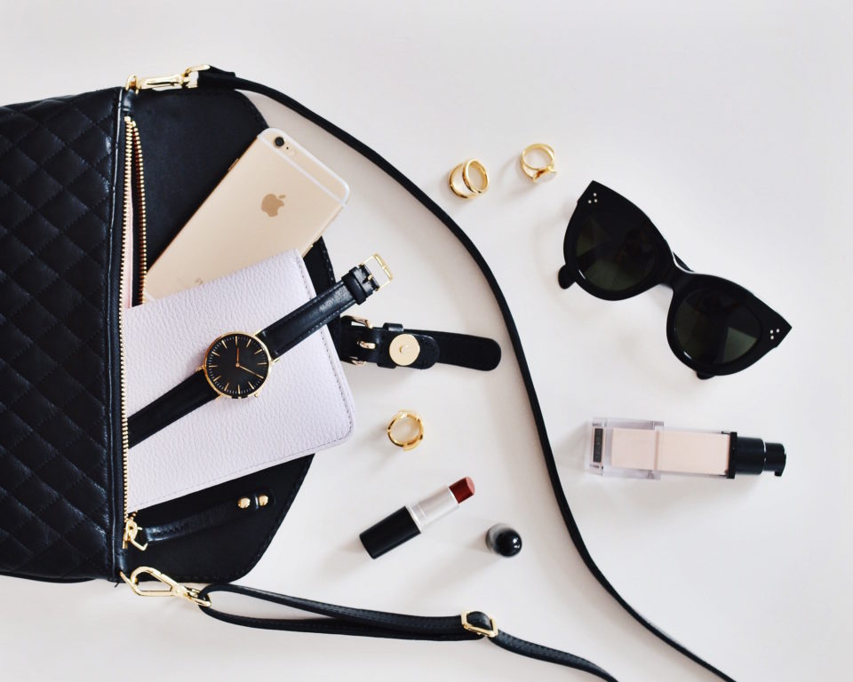 handbag with accessories retail